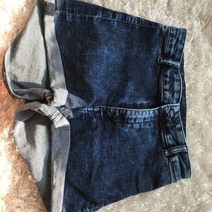 denim high wasted shorts H&M size 6